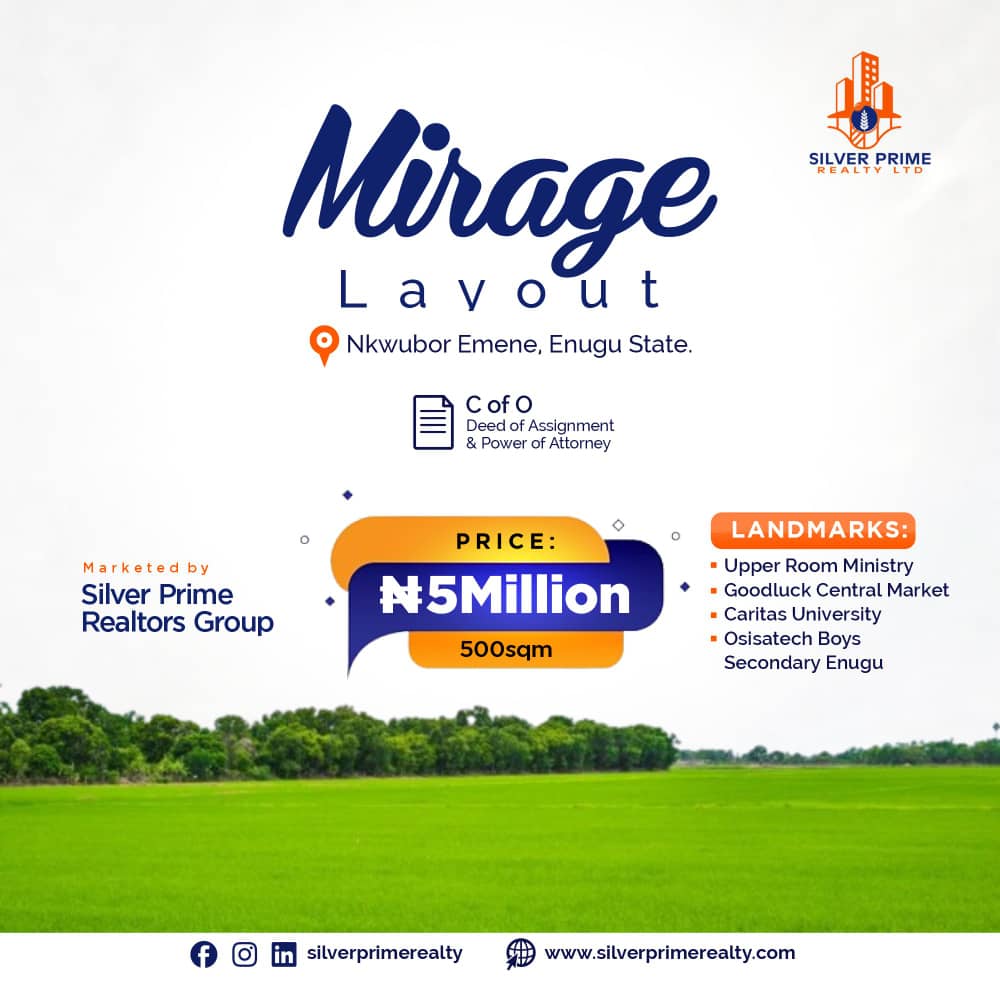 enugu land for sale