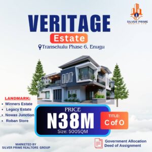 buy and build land in enugu with c of o